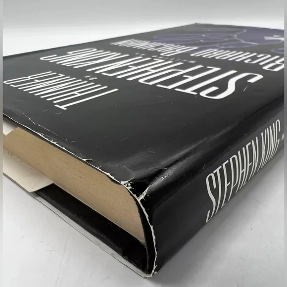 Thinner by Stephen King Richard Bachman Signet Hardcover Book Dust Jacket 1984 - Picture 7 of 9